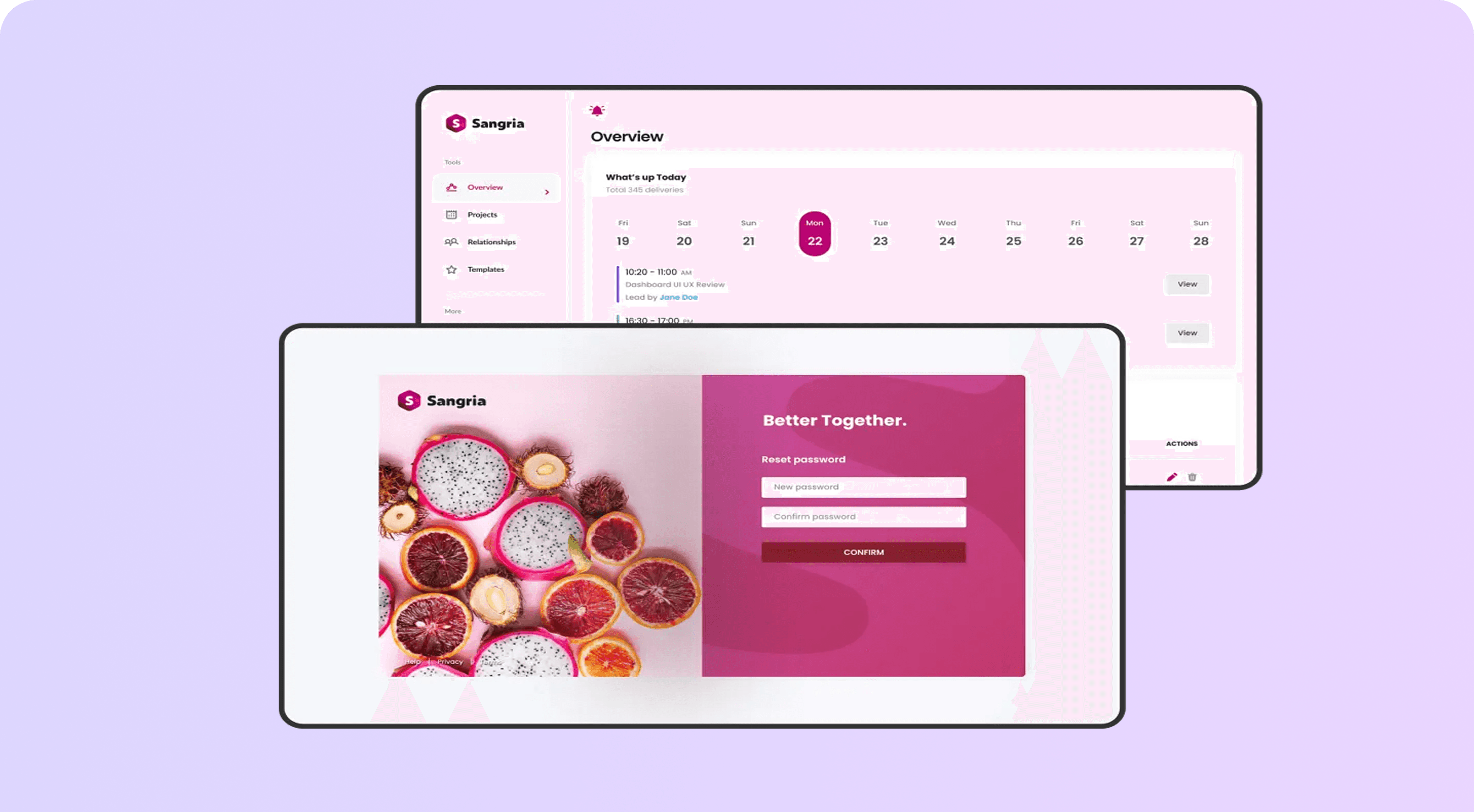 Sangria sales platform